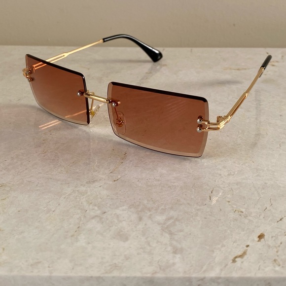 Y2K rimless sunglasses - Picture 2 of 2